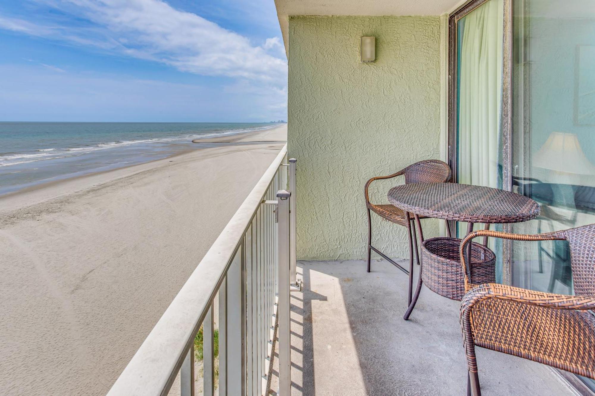 Myrtle Beach Oceanfront Condo With Resort Perks! Dış mekan fotoğraf
